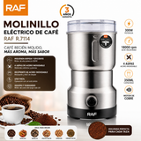 MOLINILLO ELÉCTRICO DE CAFÉ RAF 350ML
